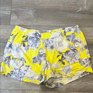 SUMMER SALE!!!!!! 50% OFF! Kut from the Kloth High Waist Yellow and Gray Shorts